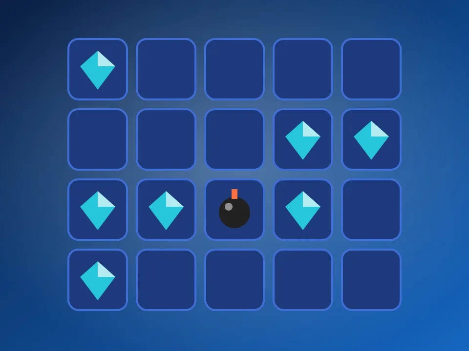 Mines casino game on Diamond99