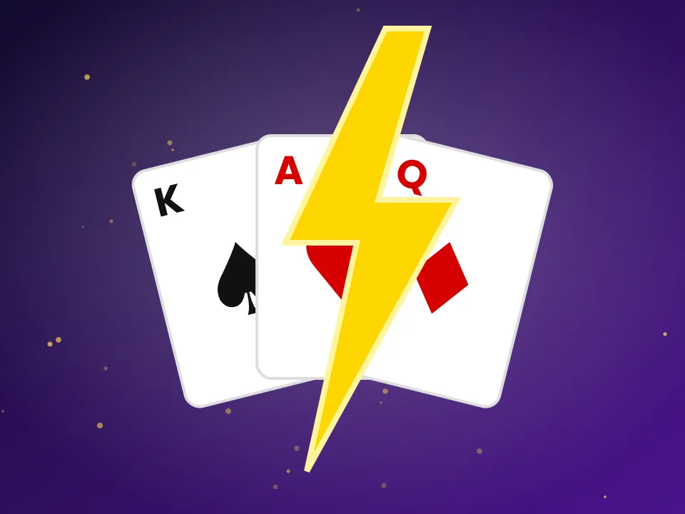 Lightning card game on Diamond99